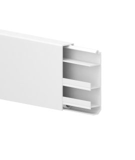 GGK 4D Plintgoot Modern 20x80mm 4×1,5m Wit RAL9010